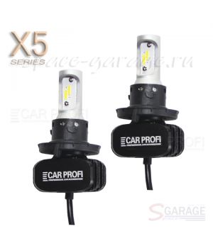Светодиодные лампы CarProfi CP-X5 H13 Hi/Low CSP new 6000Lm (комплект, 2шт)