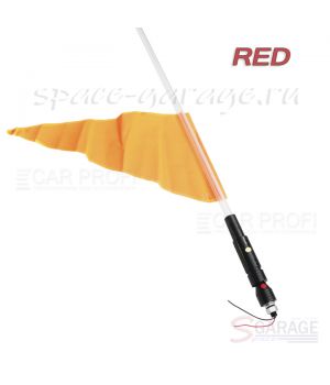 Светодиодный LED ФлагШток 4FT CarProfi CP-LX406 RED, 10W LED CREE (красное свечение)