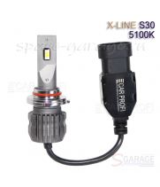Светодиодные лампы CarProfi S30 HB3 5100K X-line series, 30W, 4000Lm (к-т, 2 шт)