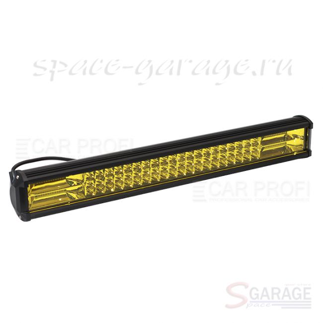 Светодиодная балка CarProfi CP-3R-GDN-324 Spot Yellow NEW 324W SMD 3030 дальний свет (желтое свечение)