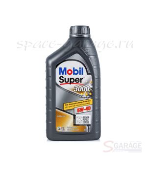 Масло моторное синтетика Mobil Super 3000 X1 Diesel 5W-40 152573 1 л.
