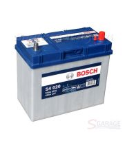 Аккумулятор Bosch Silver JIS 45 А/ч 330 А 12V обратная полярность, тонкие выносные клеммы (0092S40200)