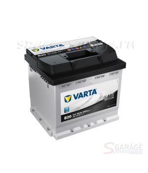 Аккумулятор VARTA Black 45 А/ч 400 А 12V прямая полярность, стандартные клеммы (545413040)