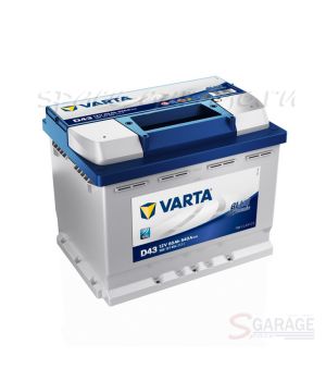 Аккумулятор VARTA Blue Dynamic 60 А/ч 540 А 12V прямая полярность, стандартные клеммы (560127054)
