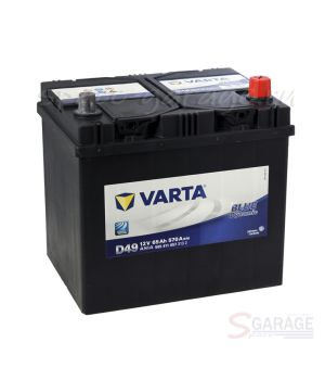 Аккумулятор VARTA Blue Dynamic 65 А/ч 570 А 12V обратная полярность, выносные клеммы (565411057)