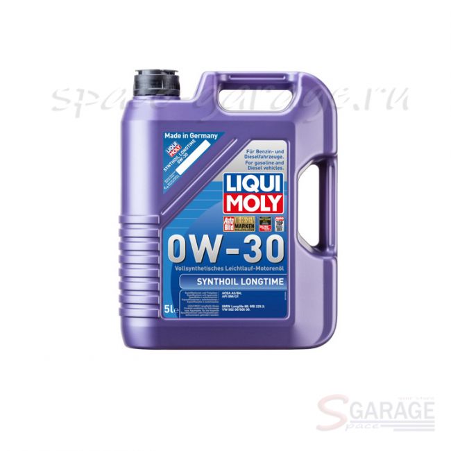 Масло моторное Liqui Moly Synthoil Longtime 0W-30 (8977) 5 л. fully_synthetic
