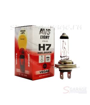 Лампа галогенная AVS Vegas цоколь H7 12V 55W 1 шт. (A78143S)