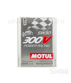 Масло моторное MOTUL 300V Power Racing 5W30 синтетическое 2 л (101189)