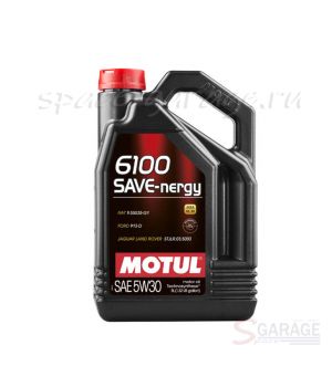 Масло моторное MOTUL 6100 SAVE-NERGY 5W30 синтетическое 4 л (107953)