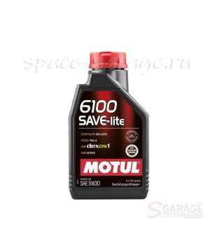 Масло моторное MOTUL 6100 SAVE-LITE 5W30 синтетическое 1 л (107956)