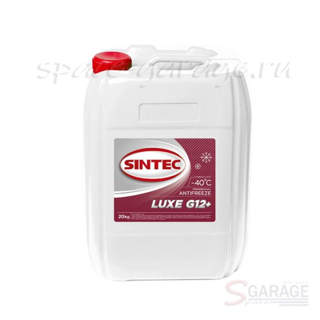 Антифриз Sintec LUX G12 красный готовый -40C 20 кг (990470)