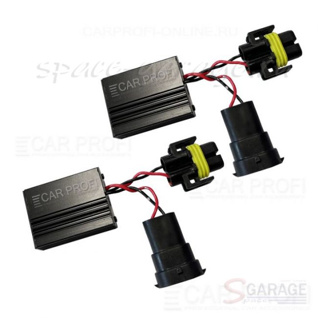 Обманки CarProfi CP-CAN LED + IF H11 (H27,H8,H9) c фильтром помех, для установки светодиодных ламп головного света и птф