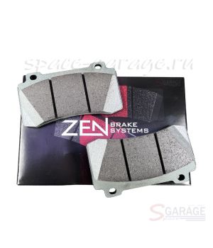 Колодки тормозные Zen Brake Systems N3 Sport, 4-х поршневые (к-т 4шт.)