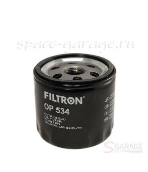 Масляный фильтр Filtron ОP-534, CASE IH, CHERY, CHRYSLER, DODGE, JEEP, NEW HOLLAND, PLYMOUTH, TALBOT, VW