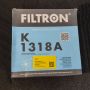 Салонный фильтр Filtron K-1318A, AUDI, BENTLEY | параметры