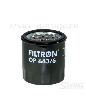 Масляный фильтр Filtron OP-643/6, DACIA, LADA, RENAULT