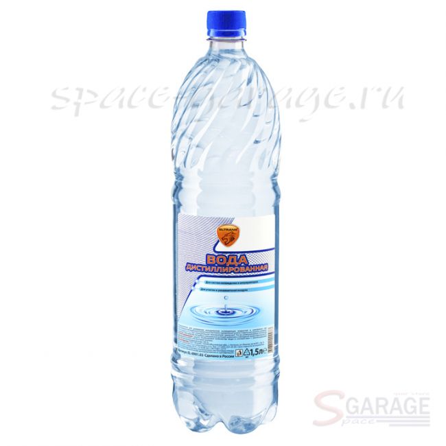 Вода дистиллированная ELTRANS, 1.5л ПЭТ бутылка (EL090103)
