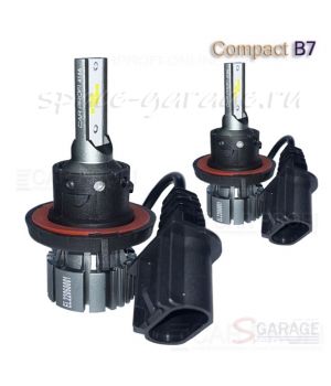 Светодиодные лампы CarProfi CP-B7 H13 Hi/Low Compact Series 5100K CSP, 13W, 3000Lm (к-т, 2 шт)