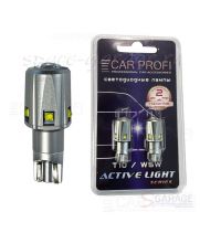 Светодиодная лампа CarProfi T15 (W16W) 60W-F CREE Active Light series, с обманкой CAN BUS, 12V, 380lm (блистер 2 шт.)