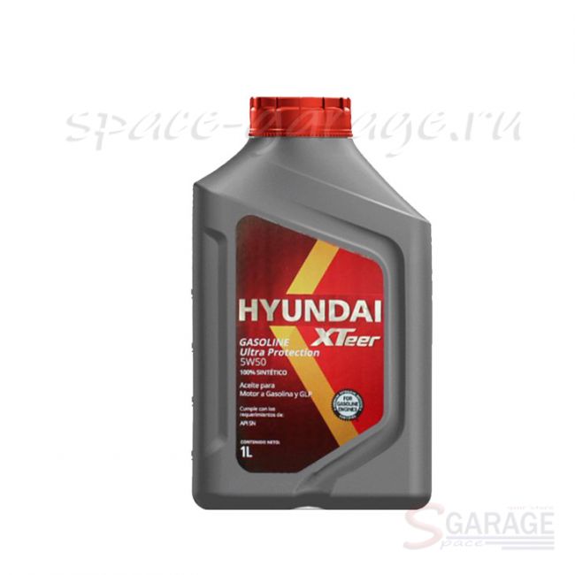 Масло моторное HYUNDAI Gasoline Ultra Protection 5W-50 синтетика 1 л (1011129)