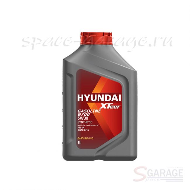 Масло моторное HYUNDAI XTeer Gasoline G700 5W-30 синтетика 1 л (1011135)