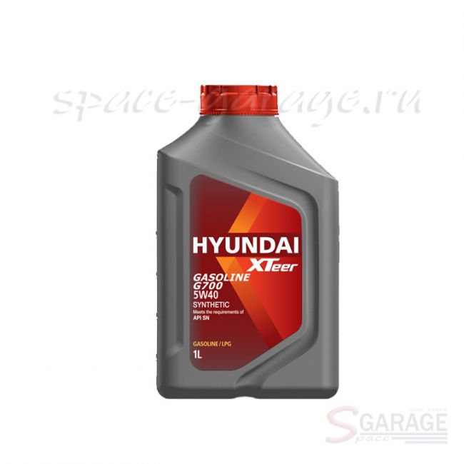 Масло моторное HYUNDAI Gasoline G700 5W-40 синтетика 1 л (1011136)