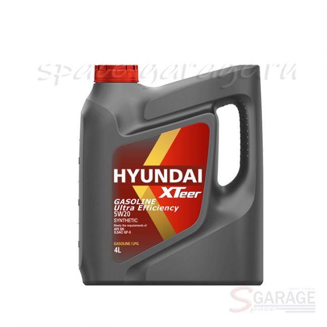 Масло моторное HYUNDAI Gasoline Ultra Efficiency 5W-20 синтетика 4 л (1041001)