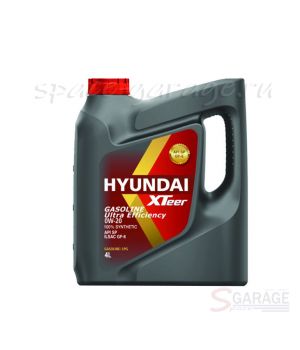 Масло моторное HYUNDAI Gasoline Ultra Efficiency 0W-20 синтетика 4 л (1041121)