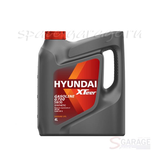 Масло моторное HYUNDAI Gasoline G700 5W-30 синтетика 4 л (1041135)