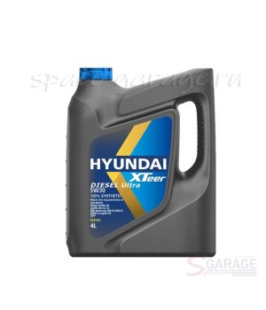 Масло моторное HYUNDAI Diesel Ultra 5W-30 синтетика 5 л (1051222)