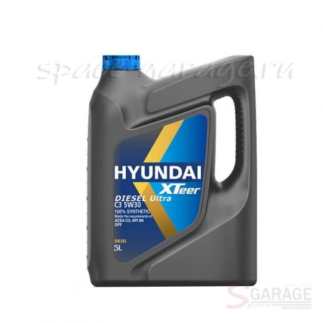 Масло моторное HYUNDAI Diesel Ultra C3 5W-30 синтетика 5 л (1051224)