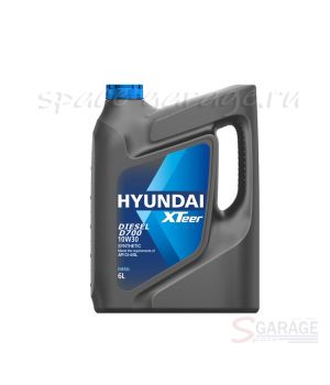 Масло моторное HYUNDAI Diesel D700 10W-30 синтетика 6 л (1061002)