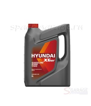 Масло моторное HYUNDAI Gasoline G500 10W-40 полусинтетика 6 л (1061044)