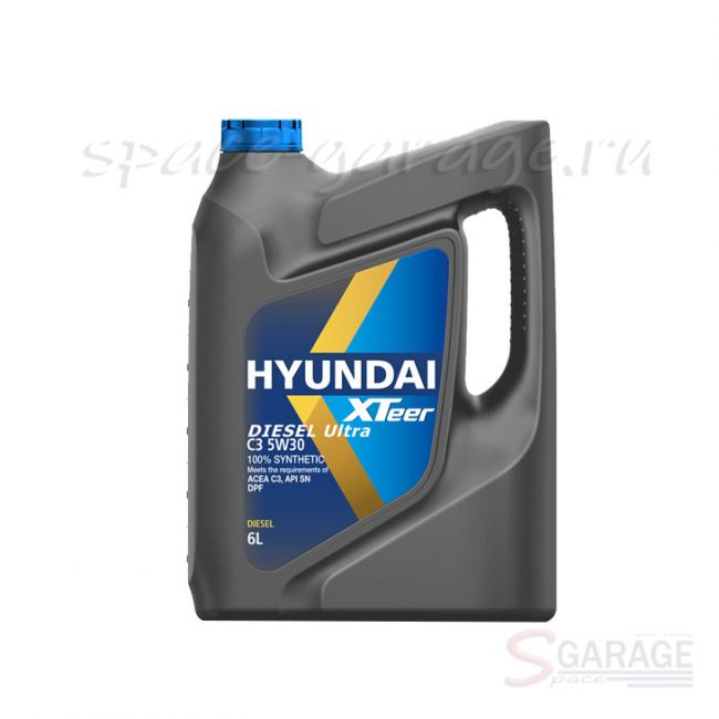 Масло моторное HYUNDAI Diesel Ultra C3 5W-30 синтетика 6 л (1061224)