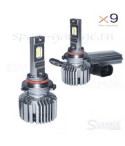 Светодиодные лампы CarProfi CP-X9 HB3 (9005) Fan Series, CanBus, 40W, 10000Lm (к-кт 2шт)