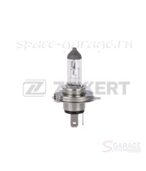 Лампа галогенная Zekkert цоколь H4 12V 60/55W P43t Bulb 1 шт. (LP-1018)